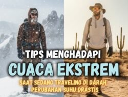 Tips Menghadapi Cuaca Ekstrem Saat Sedang Traveling di Daerah yang Memiliki Perubahan Suhu Drastis