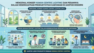 Mengenal Konsep Human-Centric Lighting Dan Perannya Dalam Meningkatkan Produktivitas Karyawan Di Kantor Modern