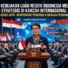 Bagaimana Kebijakan Luar Negeri Indonesia Mempengaruhi Posisi Strategis Di Kancah Internasional Global