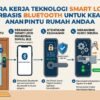 Cara Kerja Teknologi Smart Lock Berbasis Bluetooth Untuk Keamanan Pintu Rumah Anda